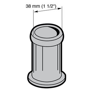 Bild von Gerader Sauganschluss DN 38/58 mm