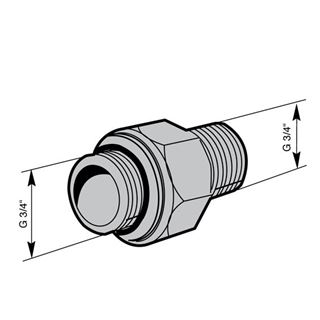 Bild von Druckanschluss 2 x G3/4"