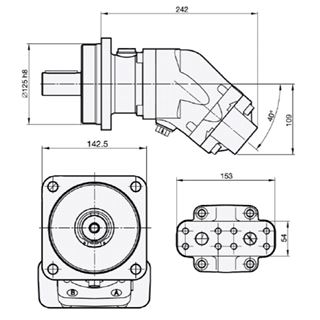 Bild von Motor SCM-047W-H-I43-K30-S2M-100