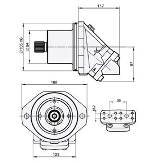 Bild von Motor SCM-025W-V-M21-W30-V2M-100